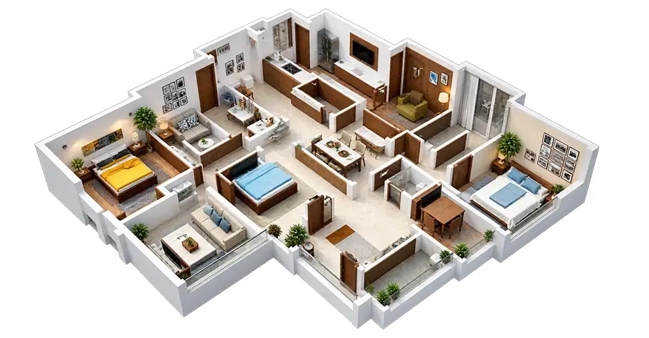 Prestige Thane Floor Plan 1